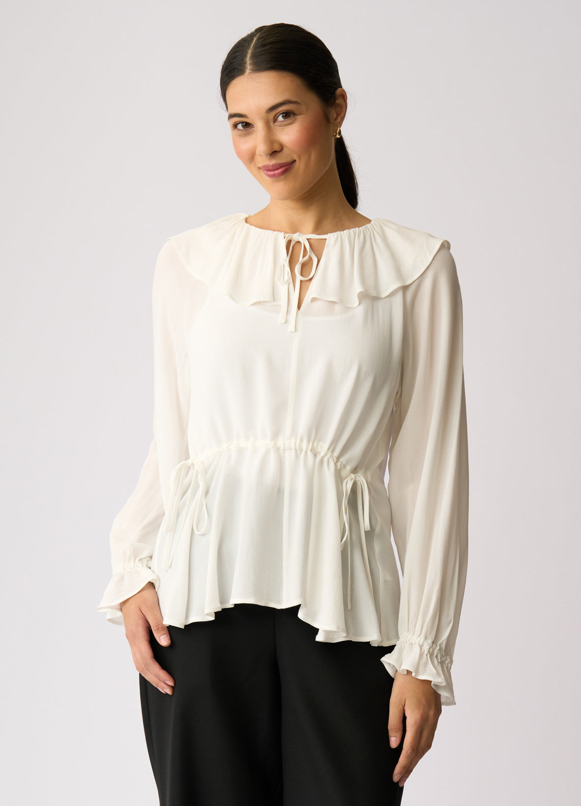Ruffle Blouse – Apt Collections